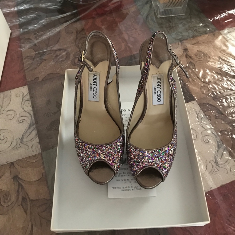 Sling back Jimmy Choo shoes