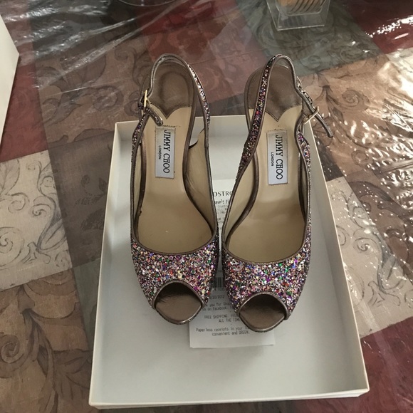 Sling back Jimmy Choo shoes - Picture 1 of 7