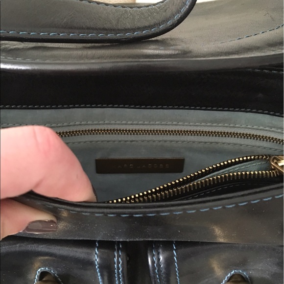 Marc Jacobs handbag navy - Picture 4 of 4