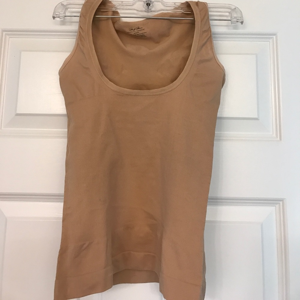 Beige shapewear tank NWOT