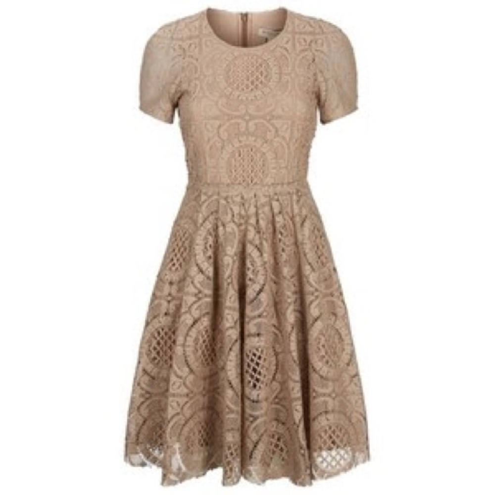 Burberry London Velma Crochet Lace Dress 8