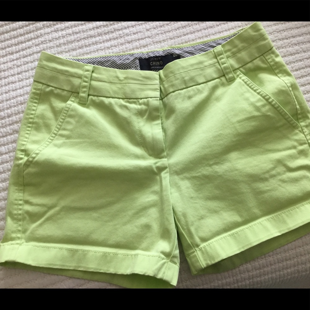 JCrew 5" chino shorts