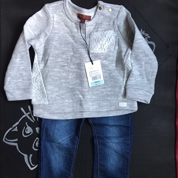 NWT 7 For Allmankind baby girl sz 18mos. - Picture 2 of 6