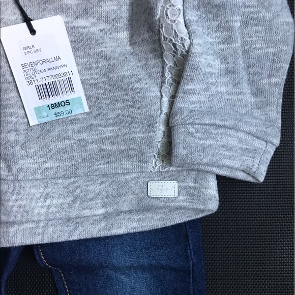 NWT 7 For Allmankind baby girl sz 18mos. - Picture 3 of 6