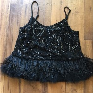 Spaghetti strapped top