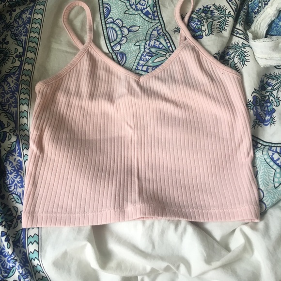 Light pink crop tank forever 21 - Picture 1 of 3