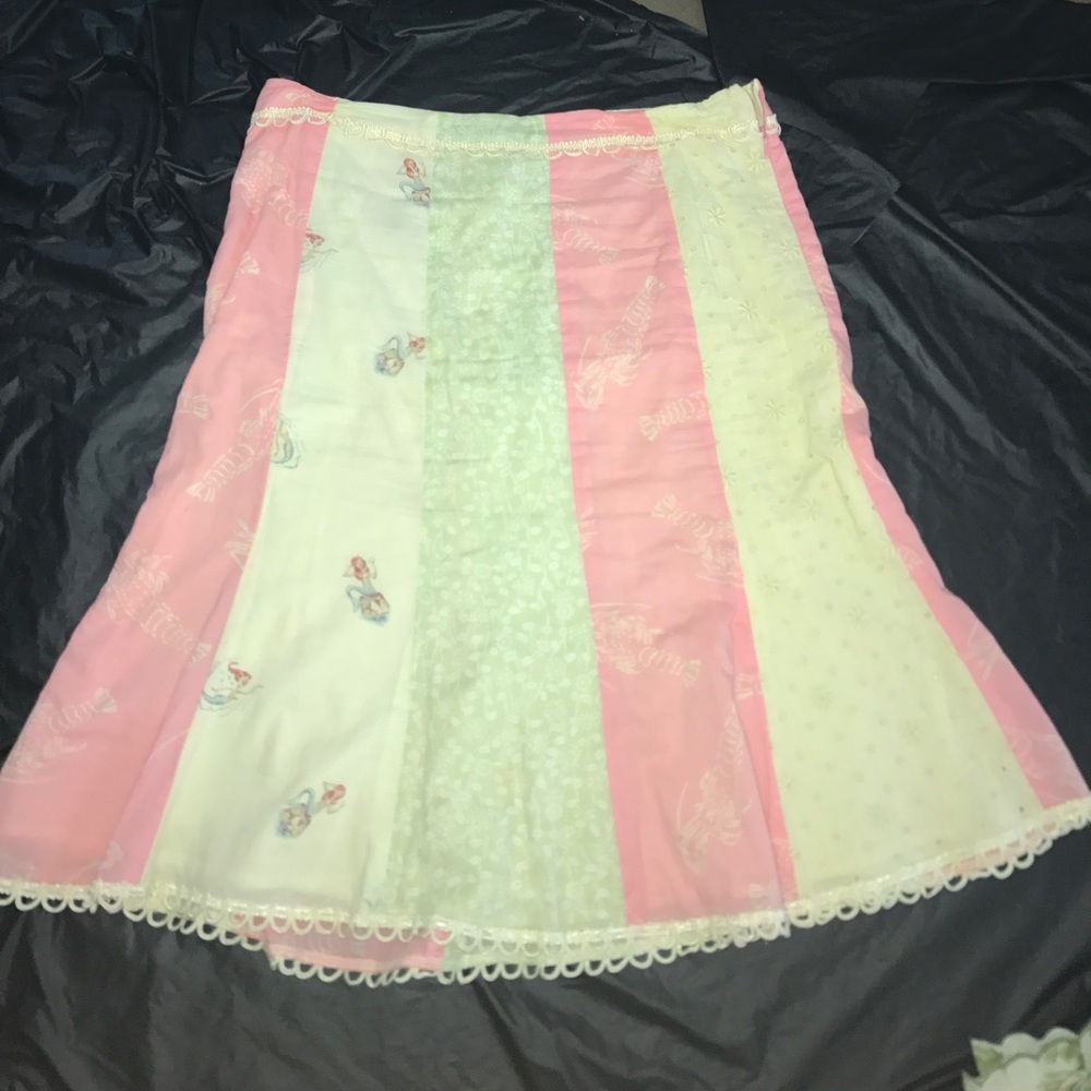 Preppy printed skirt