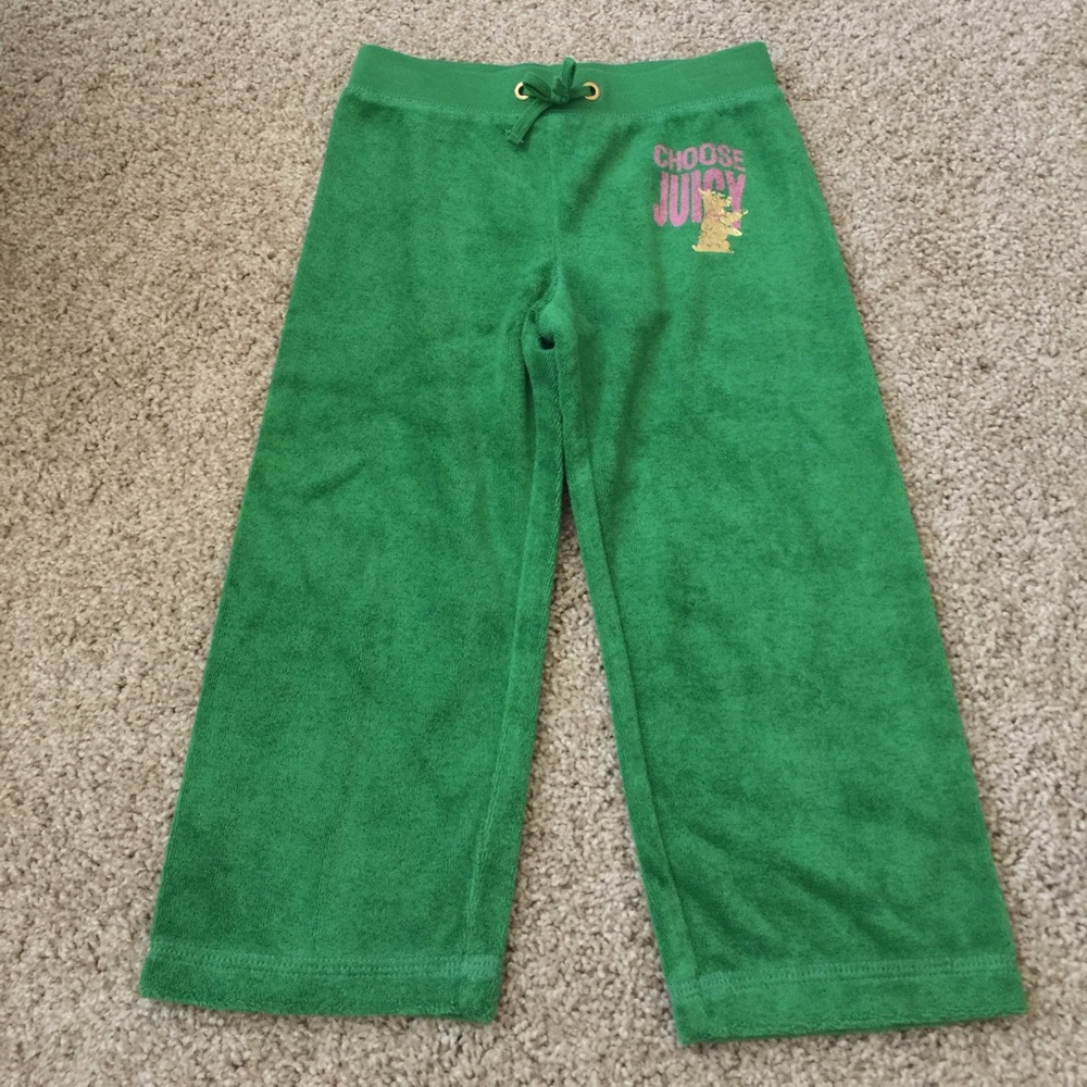 Juicy Terry pants in green