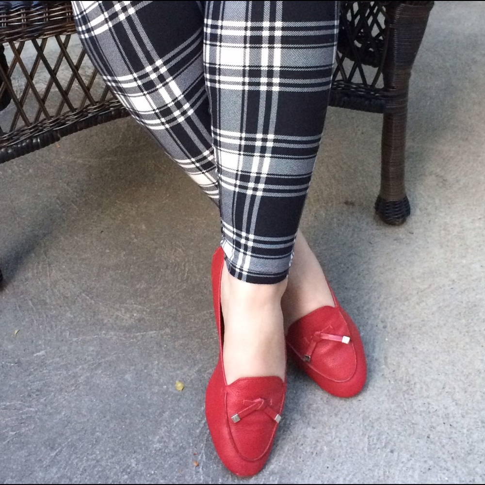 Infinity Rain Plaid leggings