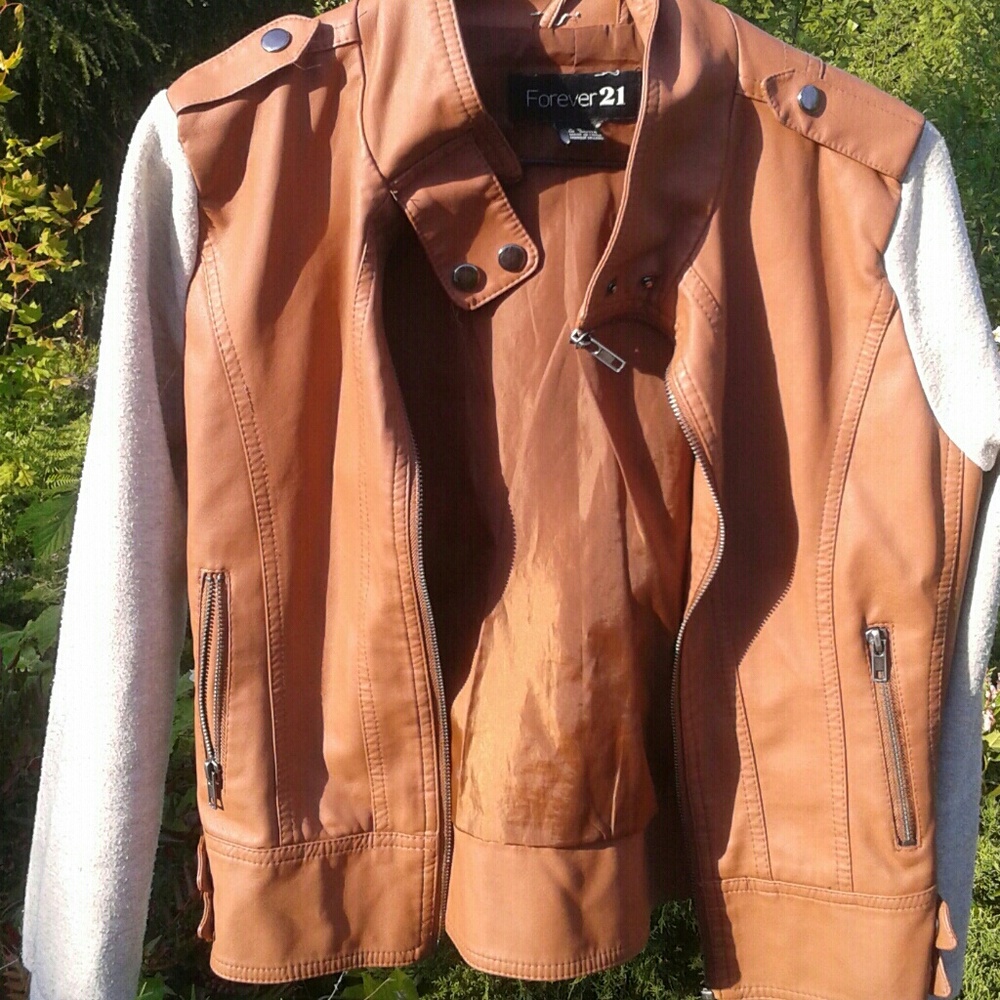 Leather Jacket From Forever 21