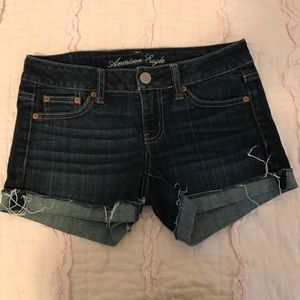 Midi denim AW short