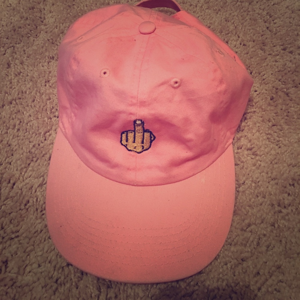 Middle finger hat