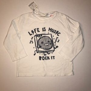 NWT Life is Music tee