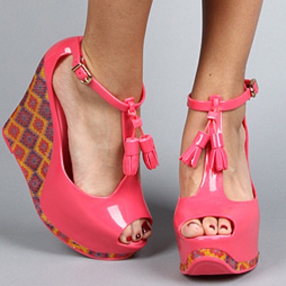 melissa peace vi jelly wedge