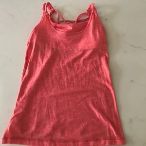 Peach lu lu lemon tank