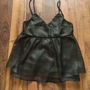 Gianni Bini spaghetti strapped top