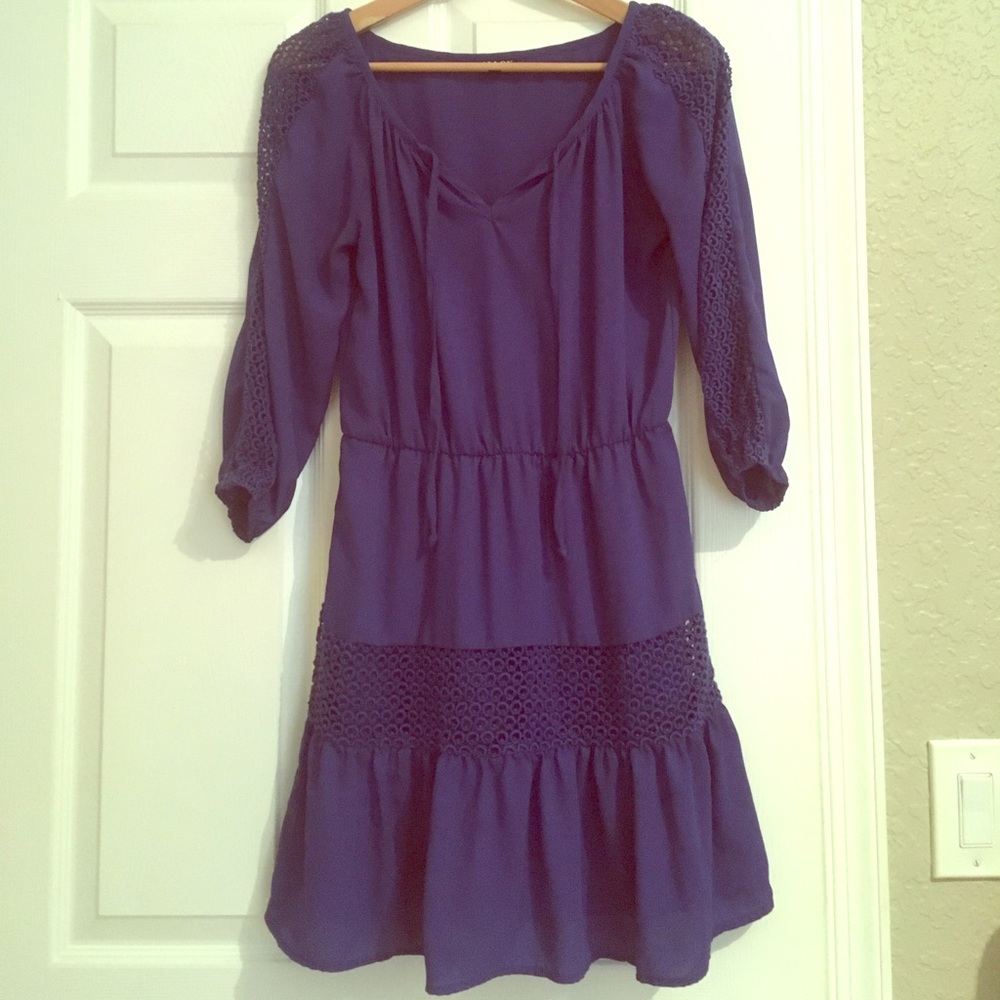 SOLD NWOT Alloy dress, with netted accents!