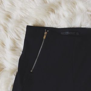 Zara chic skinny black pants