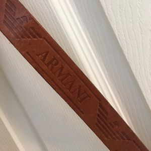 Armani Chestnut Belt