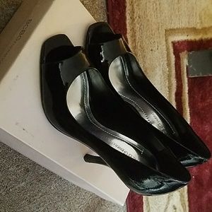 BCBG Open Toe Heels