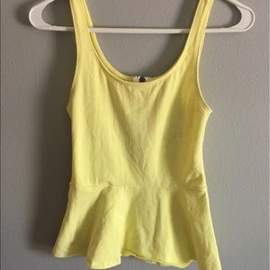 Peplum Tank