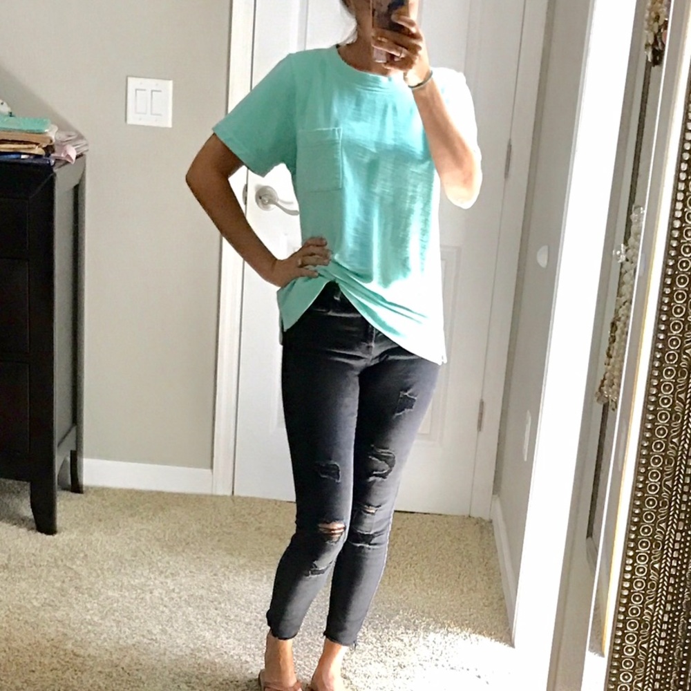 J. Crew NWOT Short Sleeve Sweatshirt