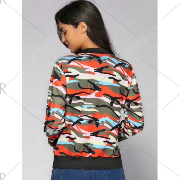 1 LEFT! Camo bomber jacket - Picture 3 of 4