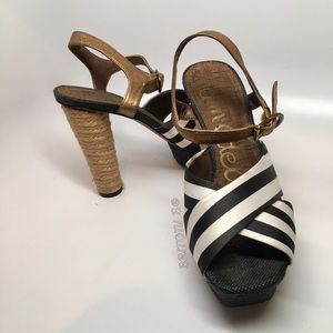 Sam Edelman Black & White Heals