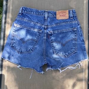 Levi High Waisted Shorts