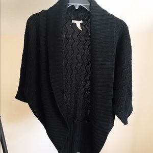 Black Sweater Cardigan