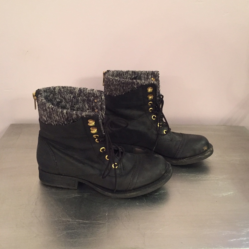 Steve Madden Combat Boots
