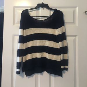 Stripes knit sweater