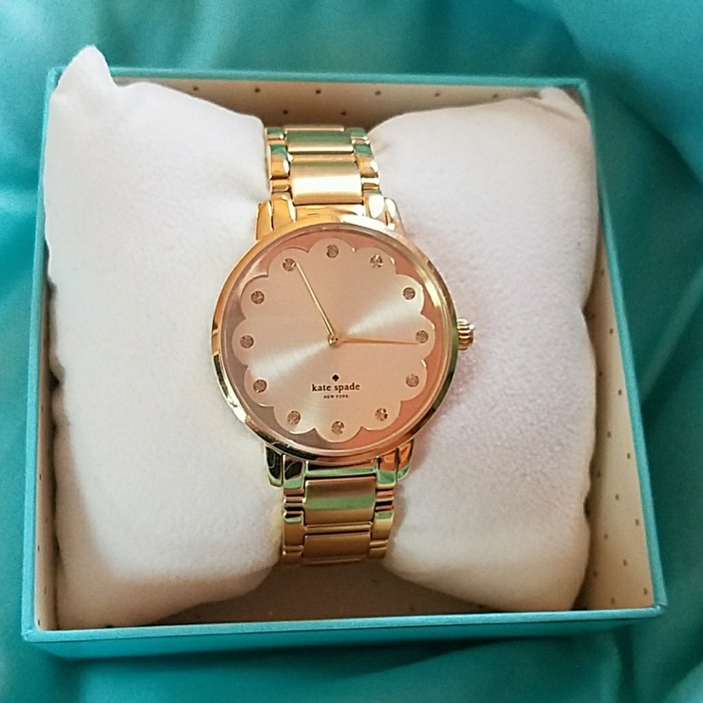 Kate Spade Gold Gramercy Watch - Picture 1 of 3