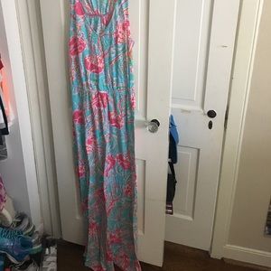 Lilly Pulitzer maxi dress Jellyfish print!