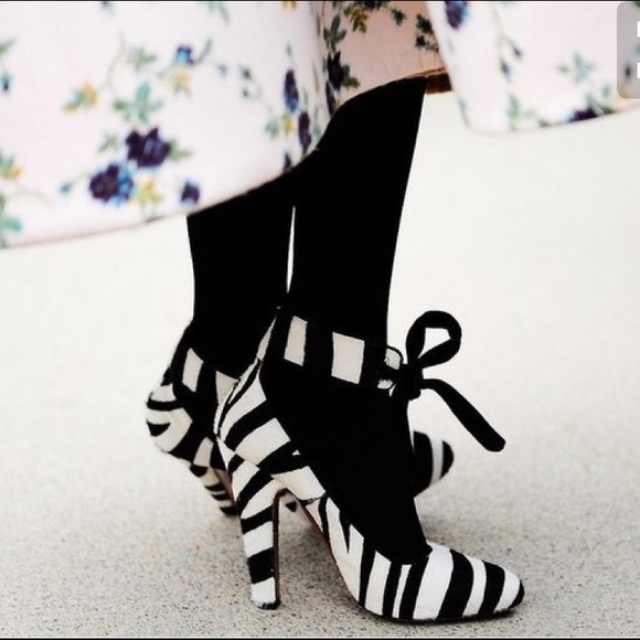 Alaia Shoes - New With Box: ALAÏA Ankle Strap Calf Hair Heels