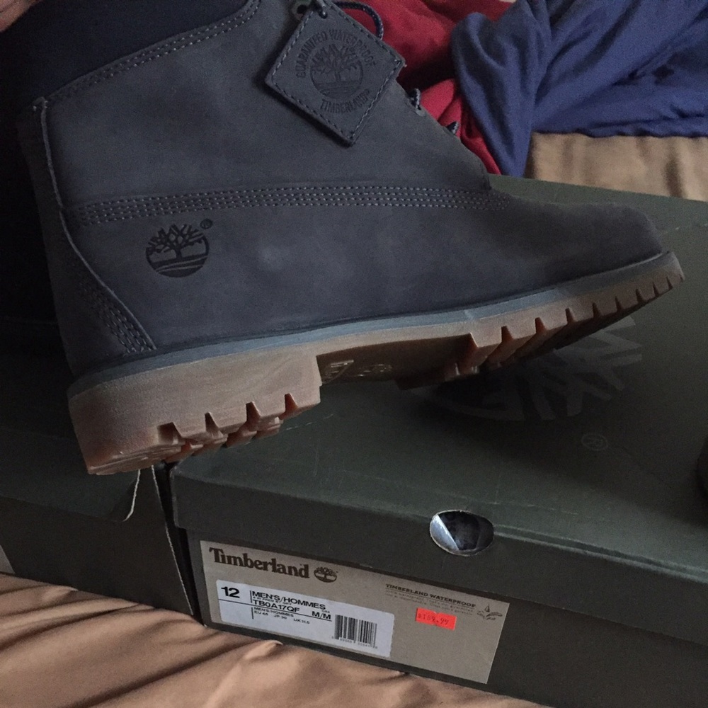 Timberland boots (dark grey)
