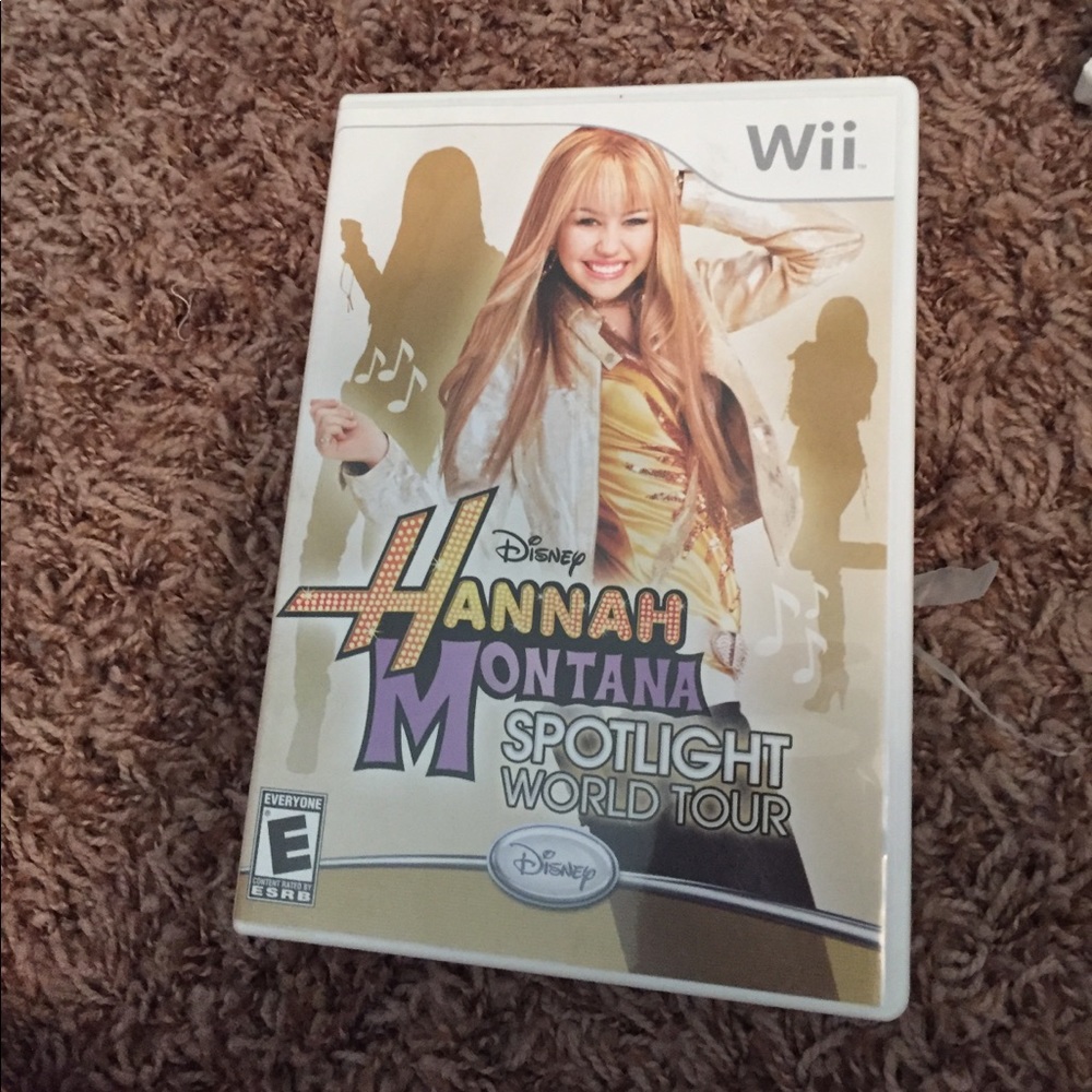 Hannah Montana wii game