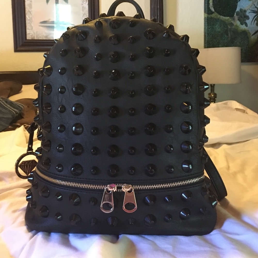 Black Traci Lynn Stud n Chic Backpack new