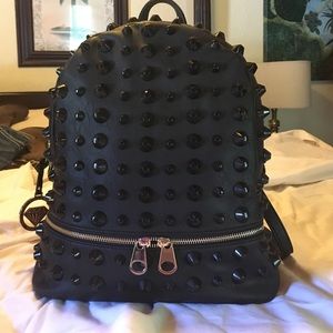 Black Traci Lynn Stud n Chic Backpack new
