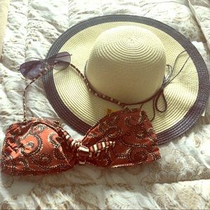 Tory Burch swim mixed print bandeau