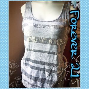 Forever 21 Sequined Tank