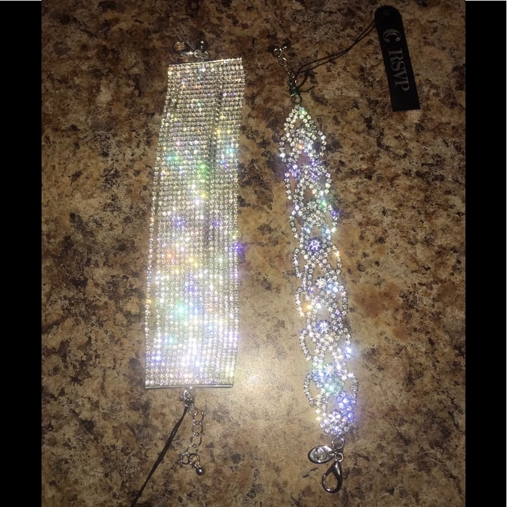 Set of Two Silver Bracelets