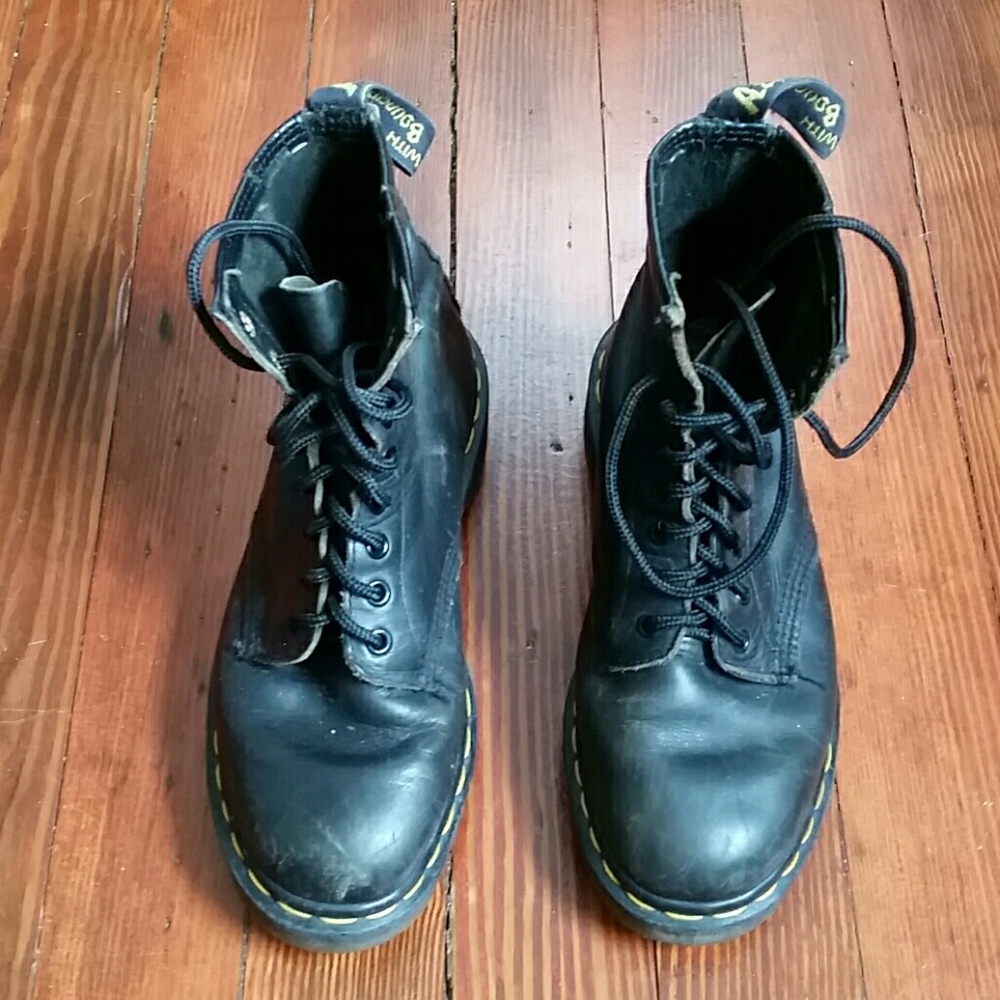 Dr. Martens Vintage Made In England 8 Eye Boots