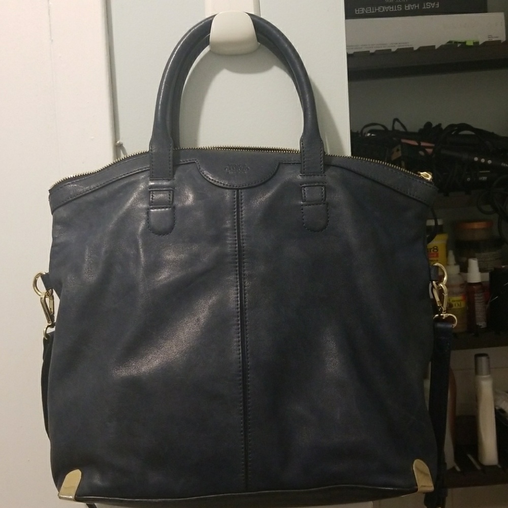 Leather Vince Camuto crossbody convertible