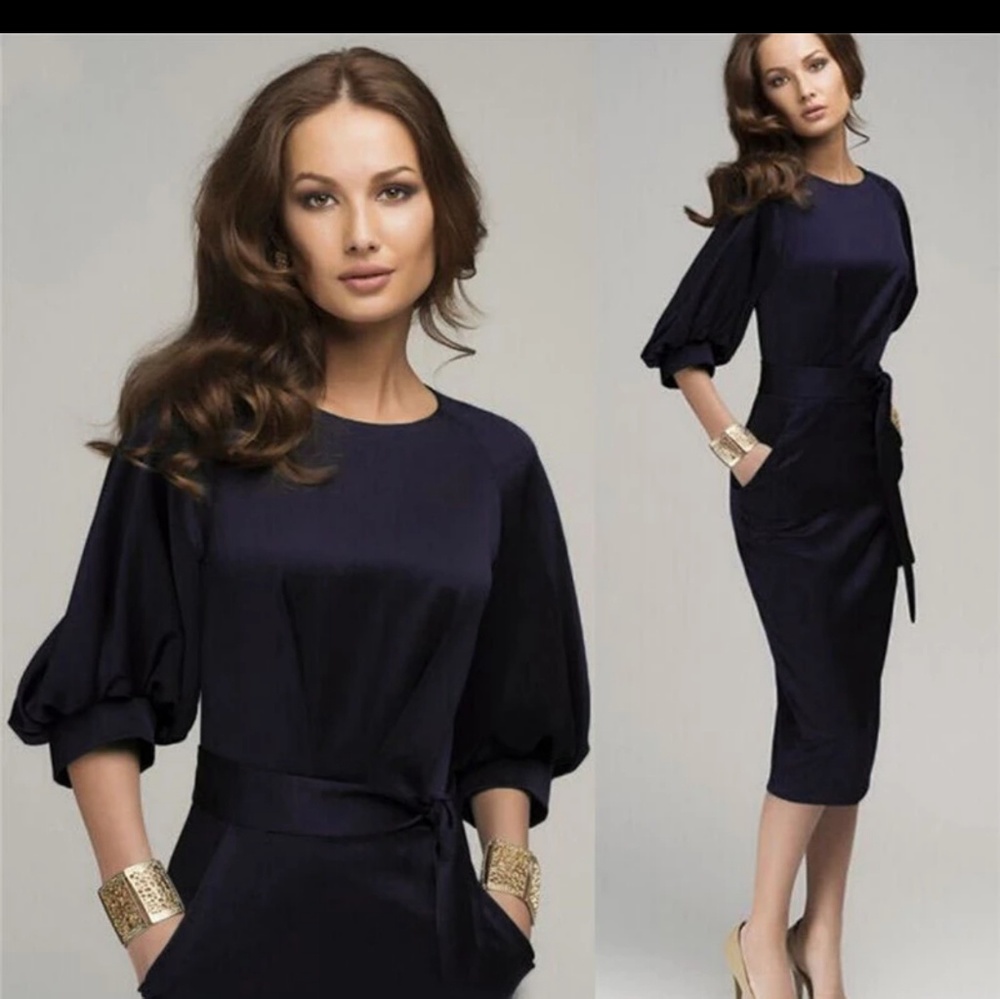 Beautiful Navy Blue Dress!