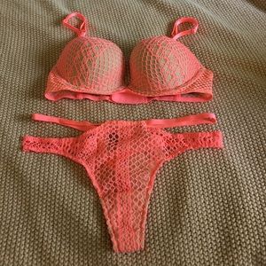Victoria's Secret Very Sexy Demi Bra & Panty Set