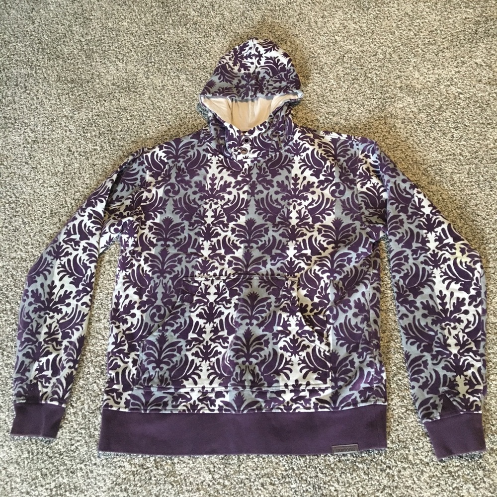 Burton hoodies with felt design. Large