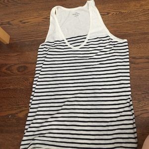 J Crew vintage cotton stripped tank top