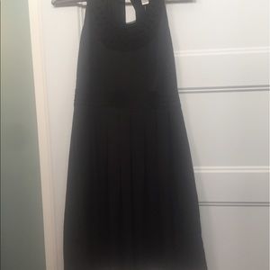 Ann Taylor Loft black cocktail dress