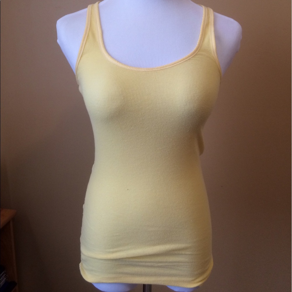 Abercrombie yellow tank